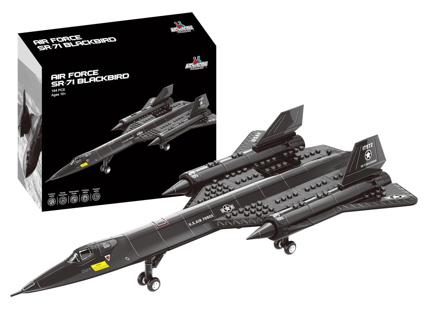 Apostrophe Games SR-71 Blackbird - 184pcs