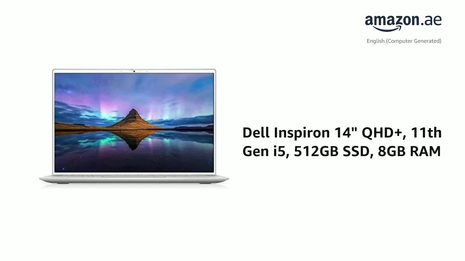 Inspiron 14 7400 - 14.5'' Core i5-1135G7 8GB DDR4 512GB SSD