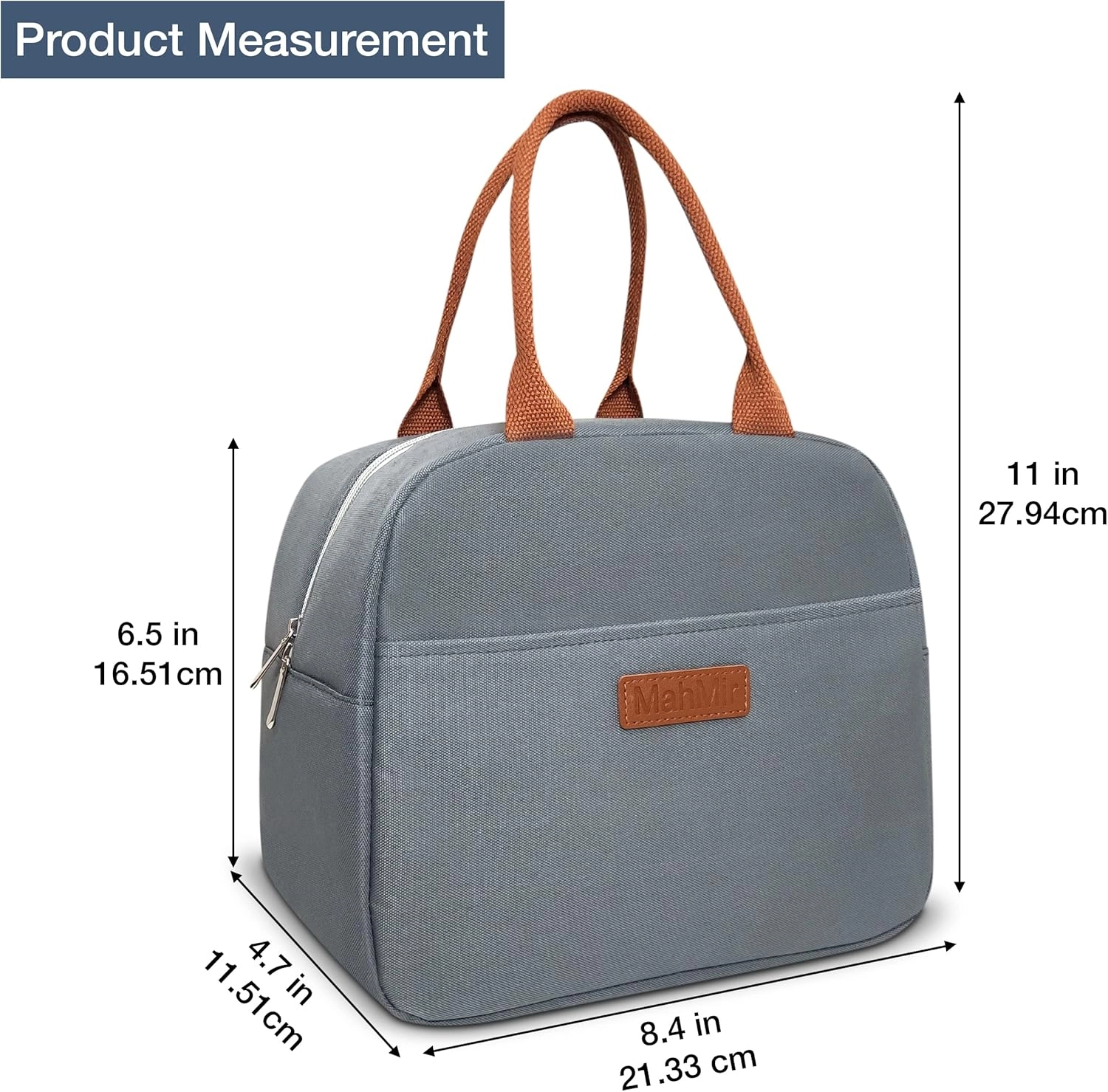 Insulated Lunch Bag - Leakproof Thermal
