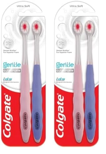 Colgate-Palmolive (India) Ltd Gentle Toothbrush Ultrafoam - Ultra Soft 2-Piece Pack