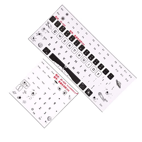 JP626 - 2 Pcs Frosted 84-108 Keys