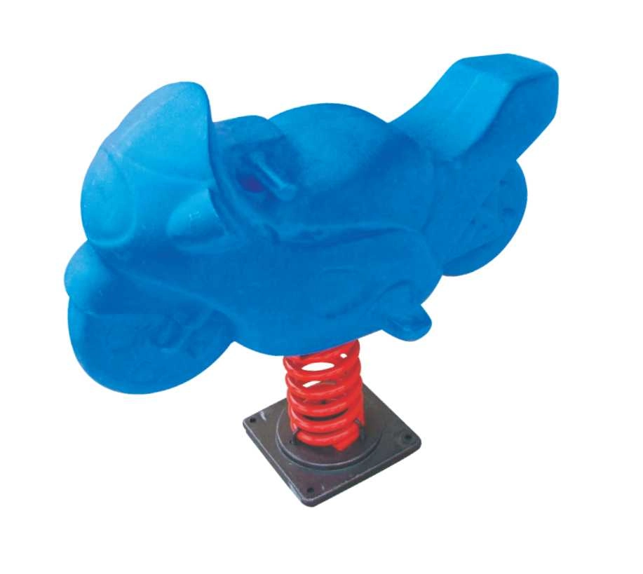 Rainbow Toys Outdoor Spring SeeSaw - 3 years and above Steel tube galvanized