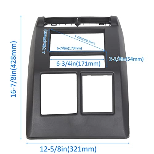 Double DIN Dash Radio Bezel - Jeep Wrangler TJ 19972002