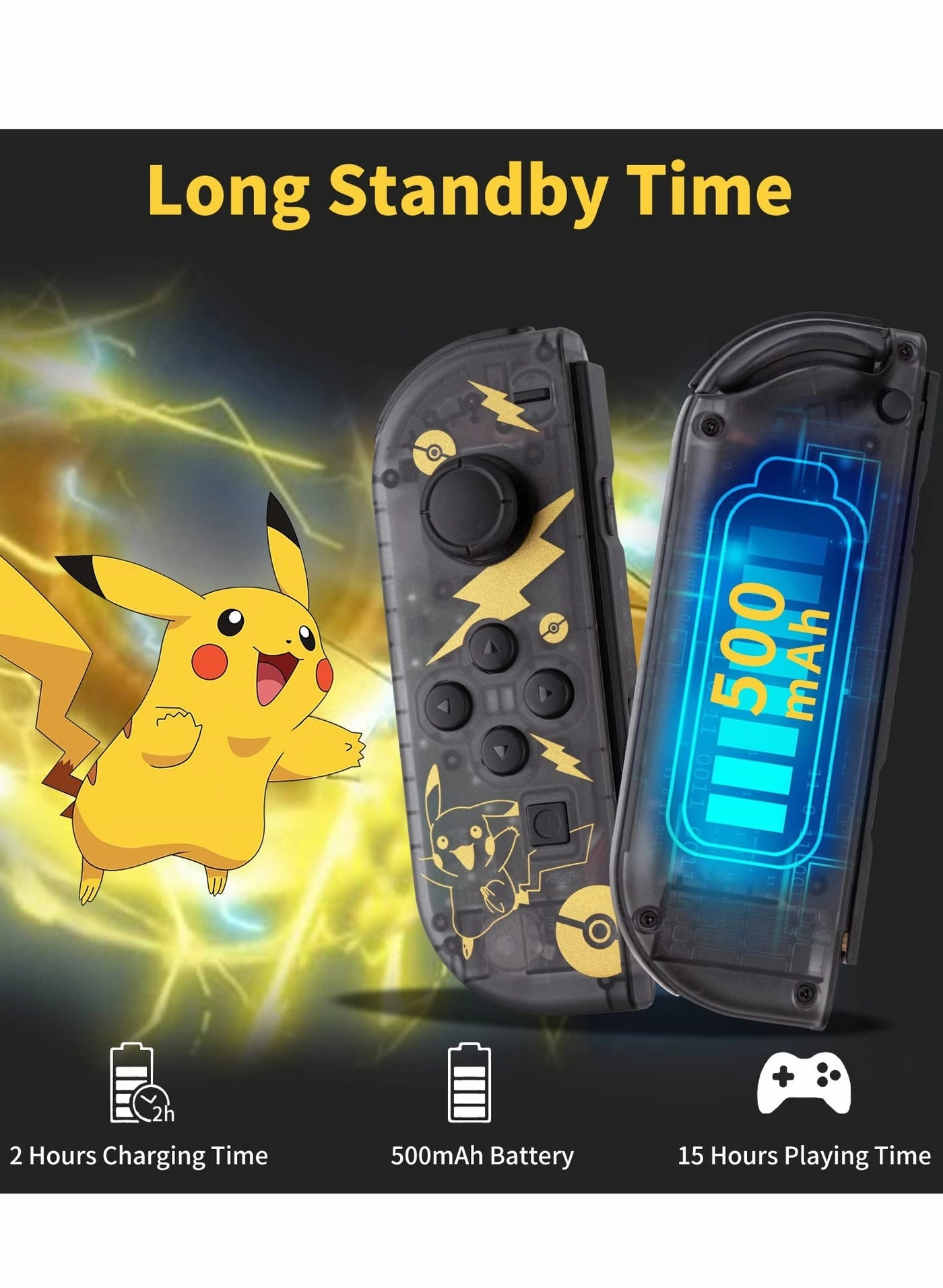 Joy Cons Wireless Controller - New White