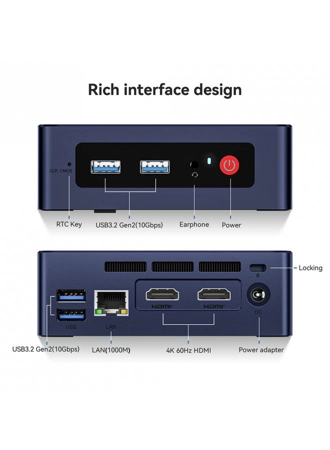 Beelink MINIS 12 PRO - SSD 500G 16G N100