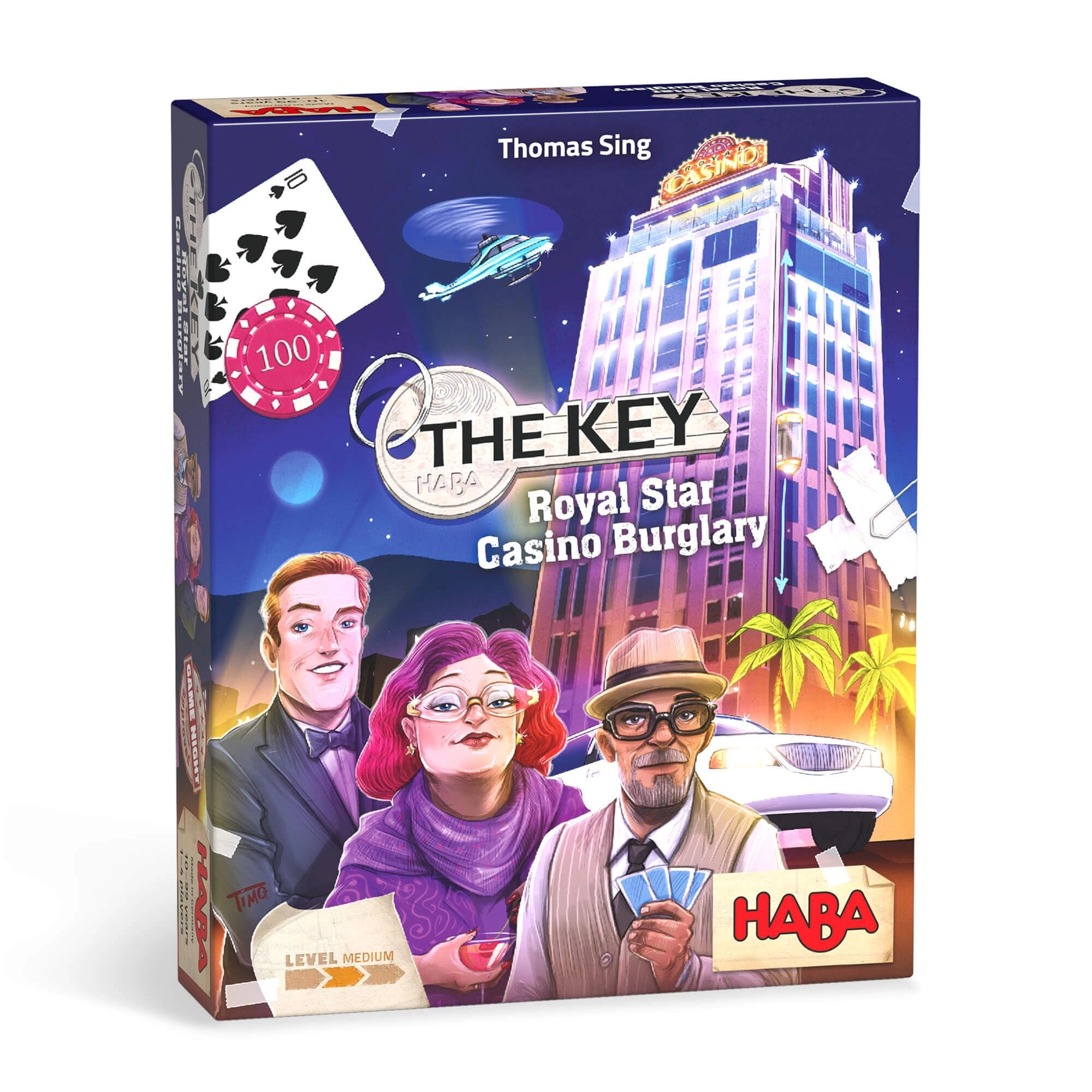 HABA The Key: Royal Star Casino Burglary - Investigative Crime Game