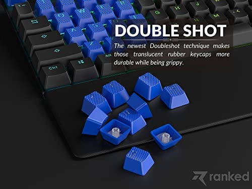 Rubber Keycap Set - OEM Profile Pistachio 23 Keys