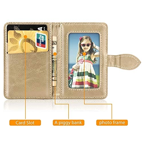 Mobile Phone Universal - Card Slot Wallet Gold