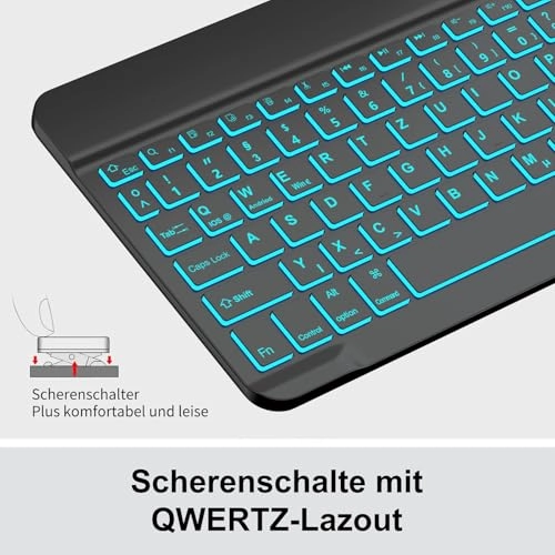 Wireless Bluetooth Keyboard - DE Wireless