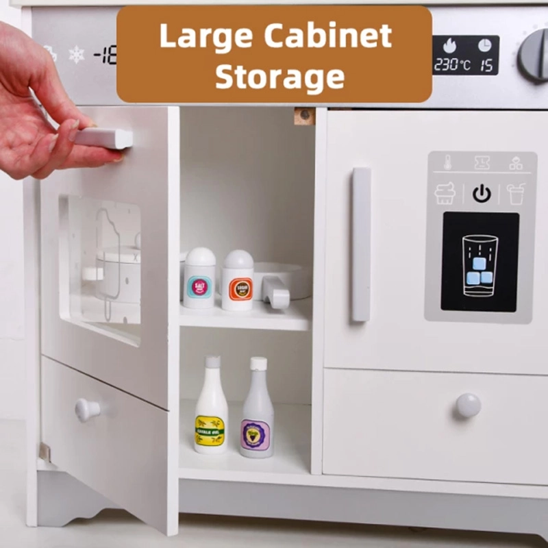 Wooden Kitchen Kids Toy Set - 60 x 70 x 26 cm (GF-MSN21008)