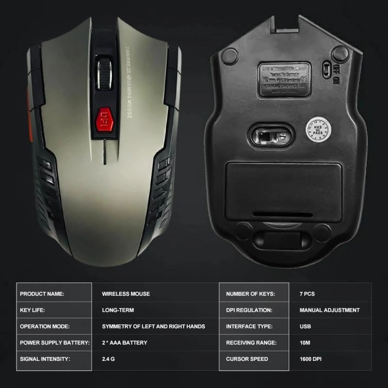 Gaming Mouse - 2.4Ghz Wireless
