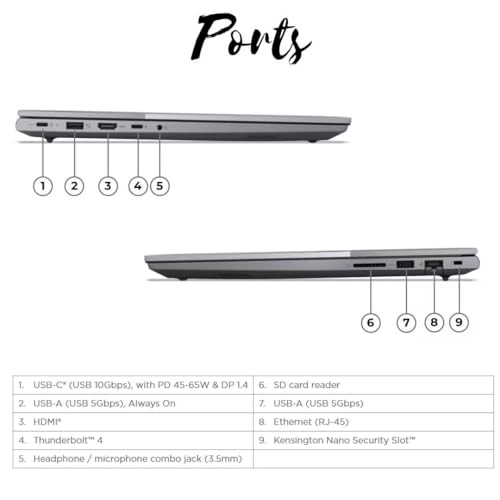 ThinkBook 16 G8 IRL - 16'' Core 5 210H 16GB DDR5 512GB SSD