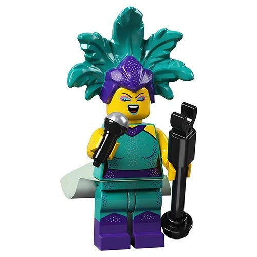 LEGO Series 21 Cabaret Singer (71029) - Minifigure Bagged