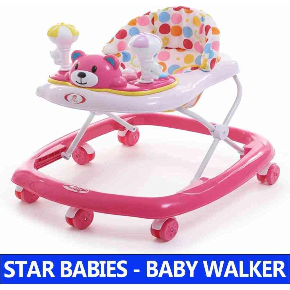 Baby Walker - With Wheels 3 Height Positions