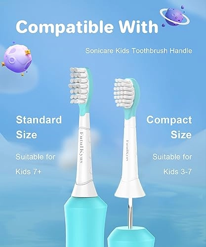 Kids Replacement Heads - 3-7 Years 4 Pack