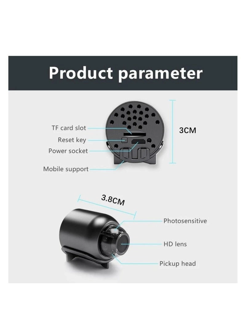 Mini WiFi Camera - 1080P Night Vision
