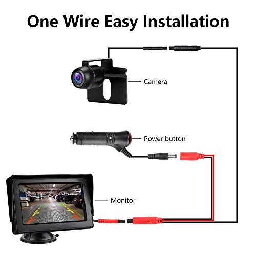 Reversing Camera + LCD Monitor - Night Vision
