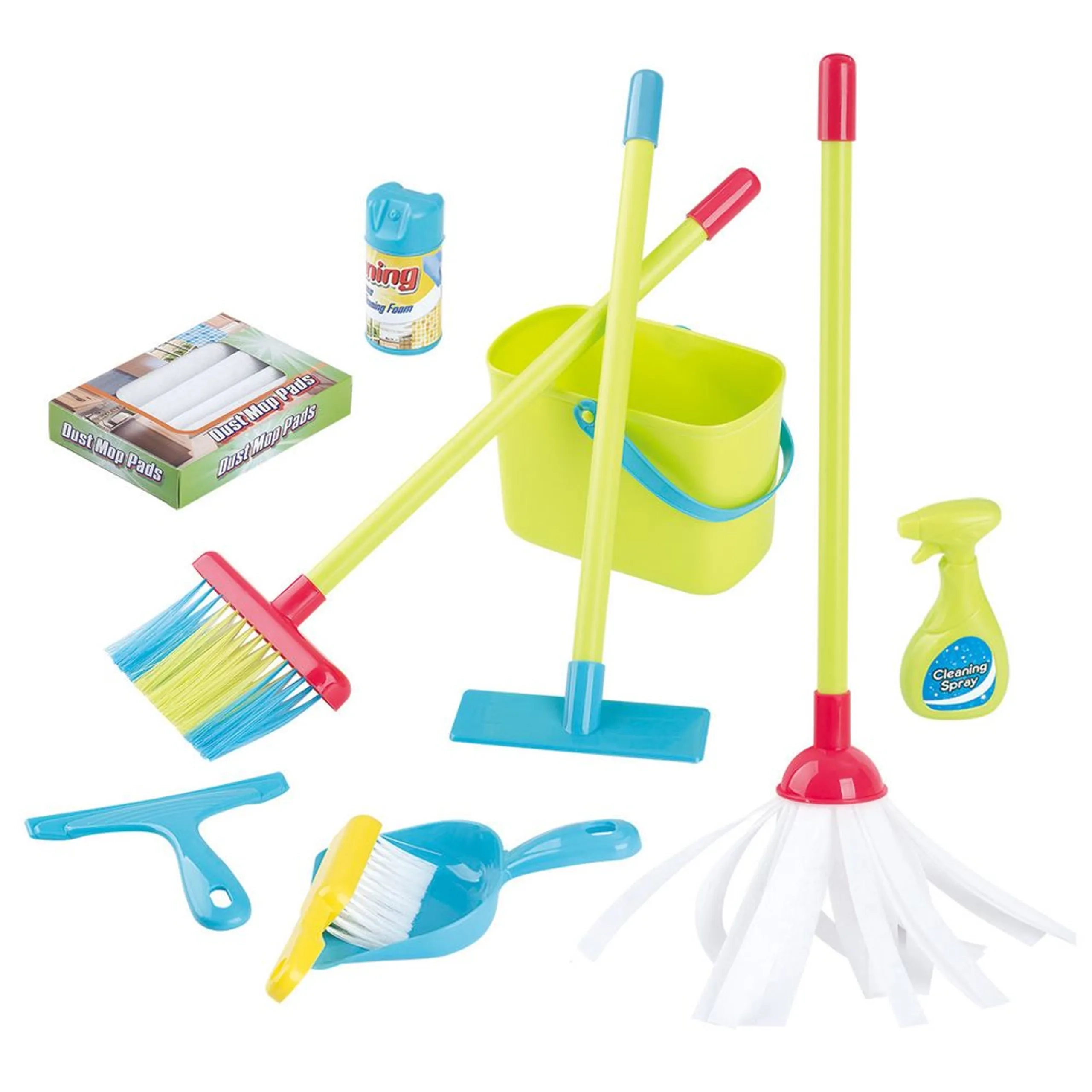 PlayGo Little Helper Cleaning Set - Suitable for 2 Years & Above 14 pieces