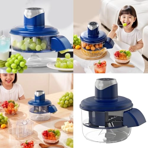 Electric Peeler - Cordless Rechargeable Blue