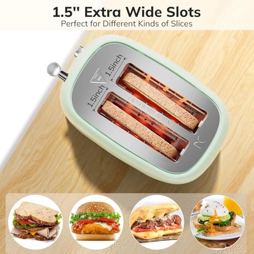 Smart Touch Screen Toaster - 2 Slice