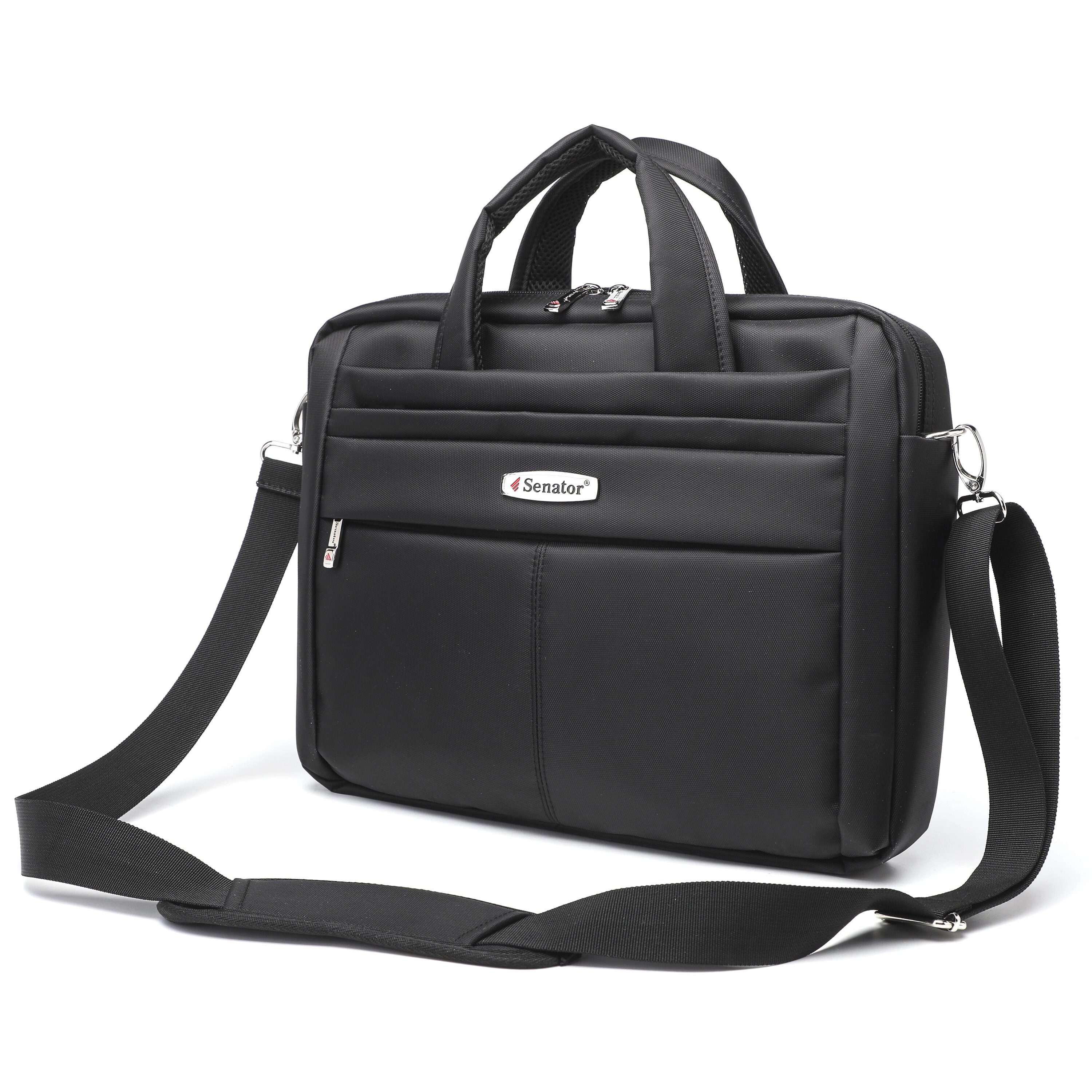 Senator Nylon Shoulder Laptop Bag for 15-Inch Laptop