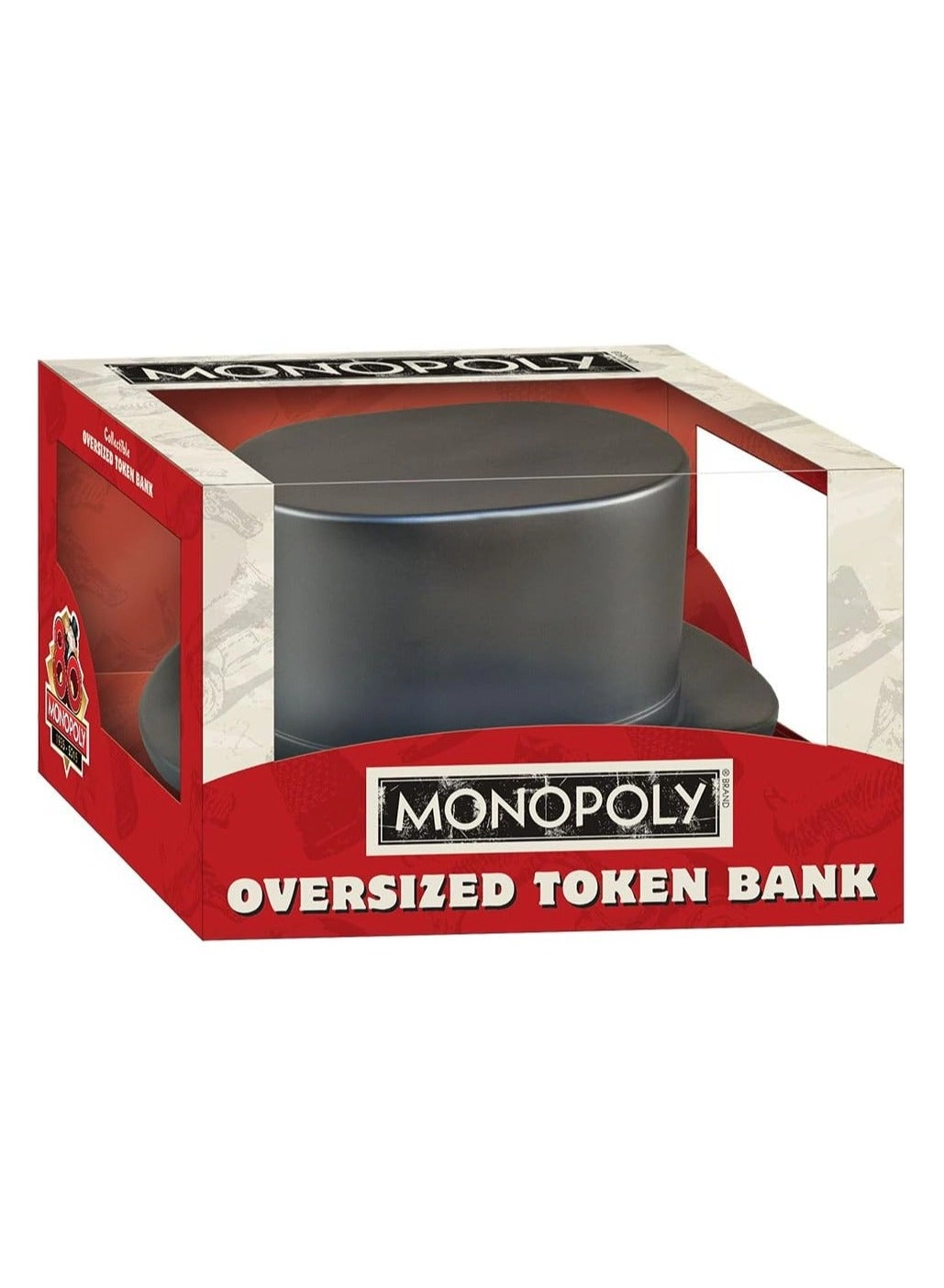 USAopoly Monopoly: Oversized Hat Token Bank