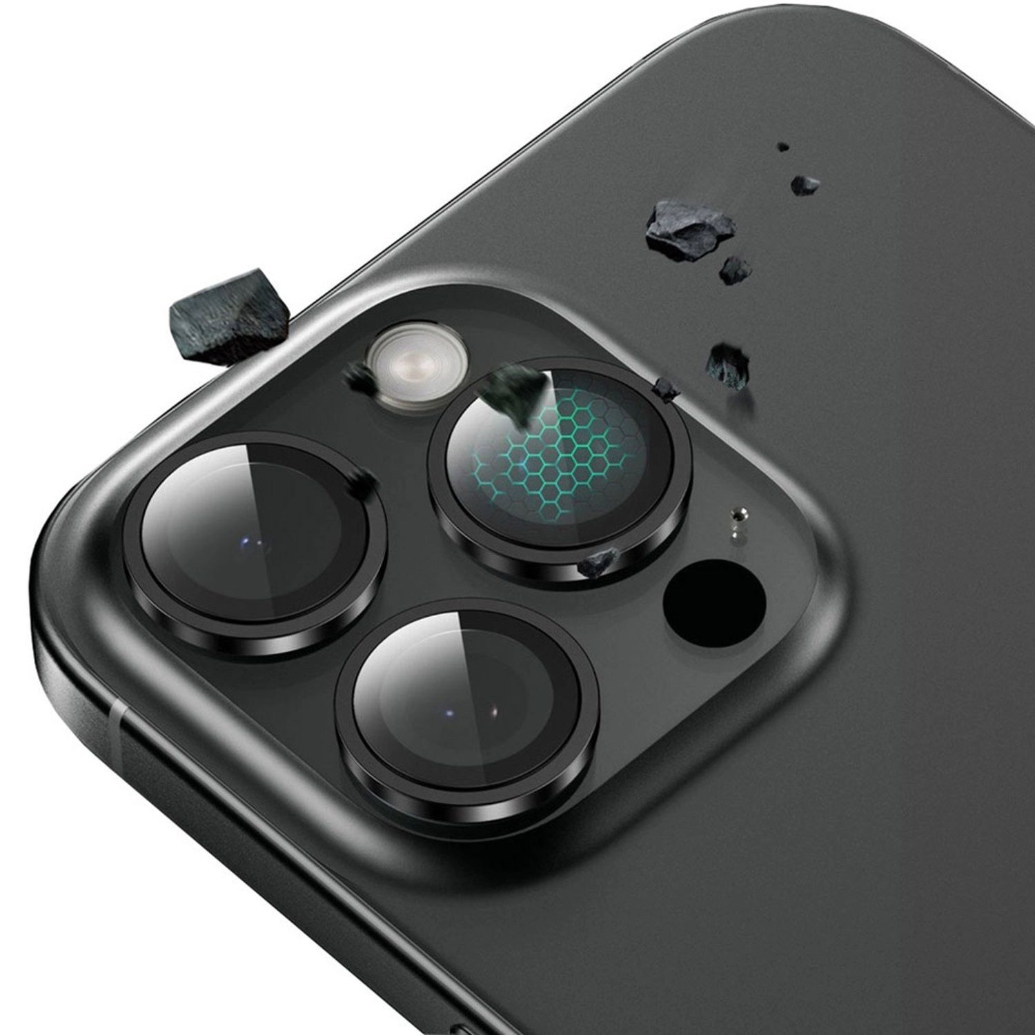 HD Aluminium Camera Lens Protector for iPhone 16 Pro/iPhone 16 Pro Max