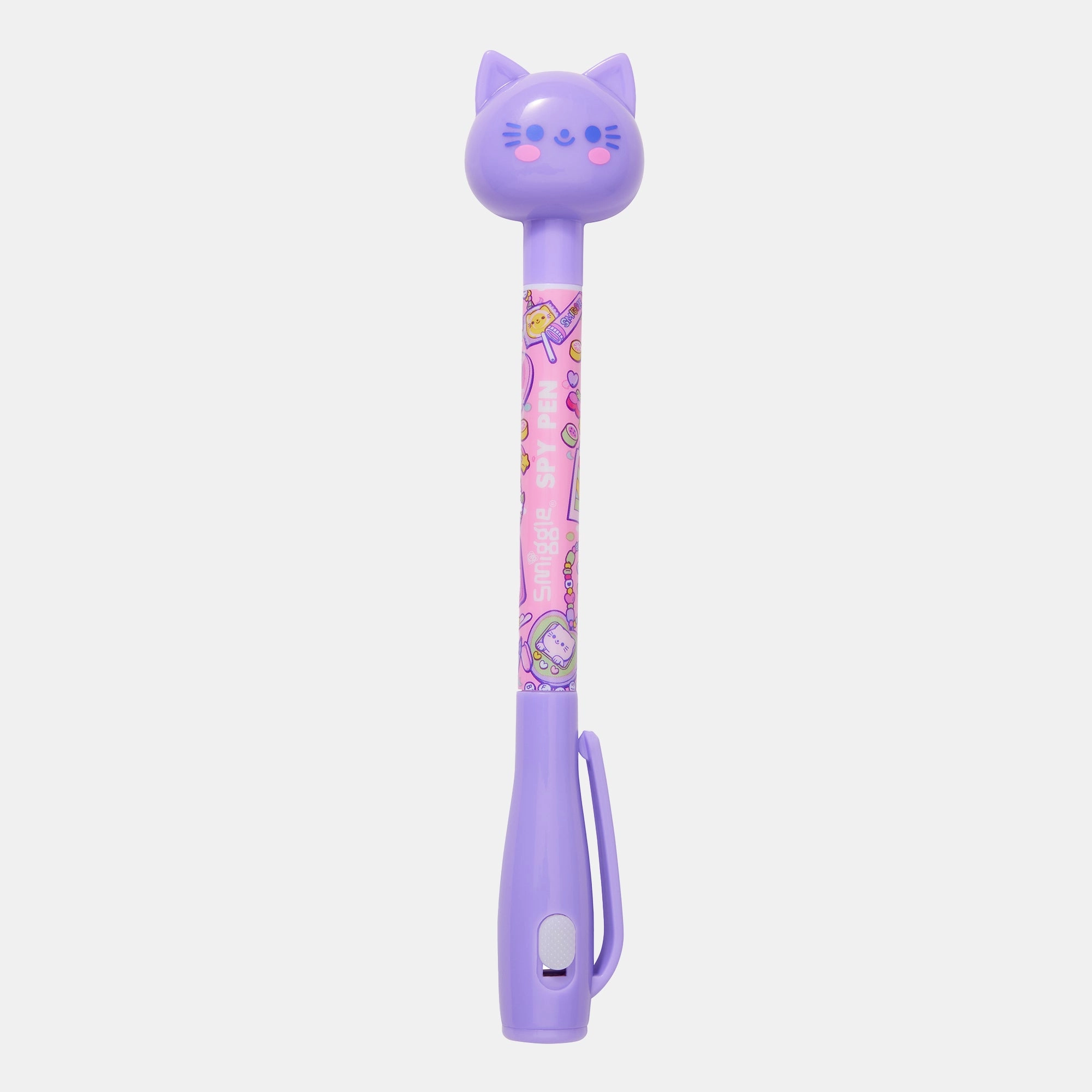 Smiggle Super Charge Spy Marker - Blue Black
