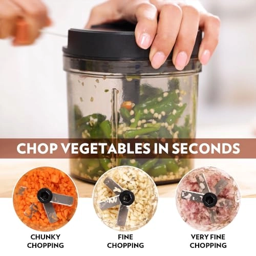 EazyPull Chopper - 900 ml 6 Blades