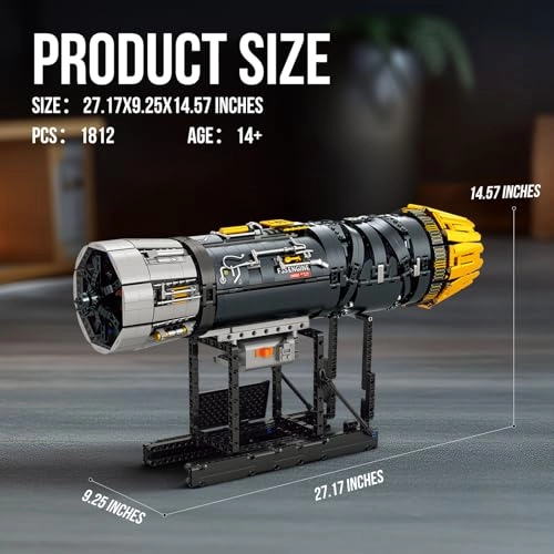 F35B Engine Kit - 1812 pcs for ages 14+