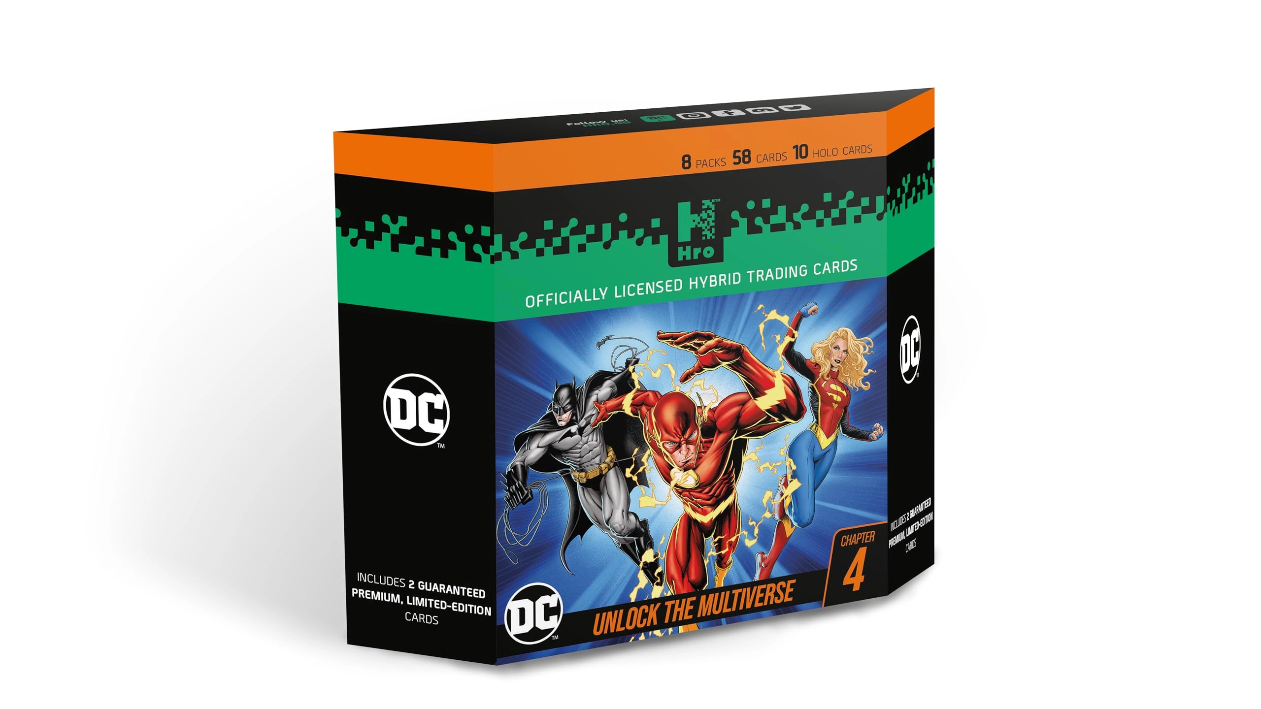 Hro DC Trading Cards Chapter 4: The Flash - English 8pcs