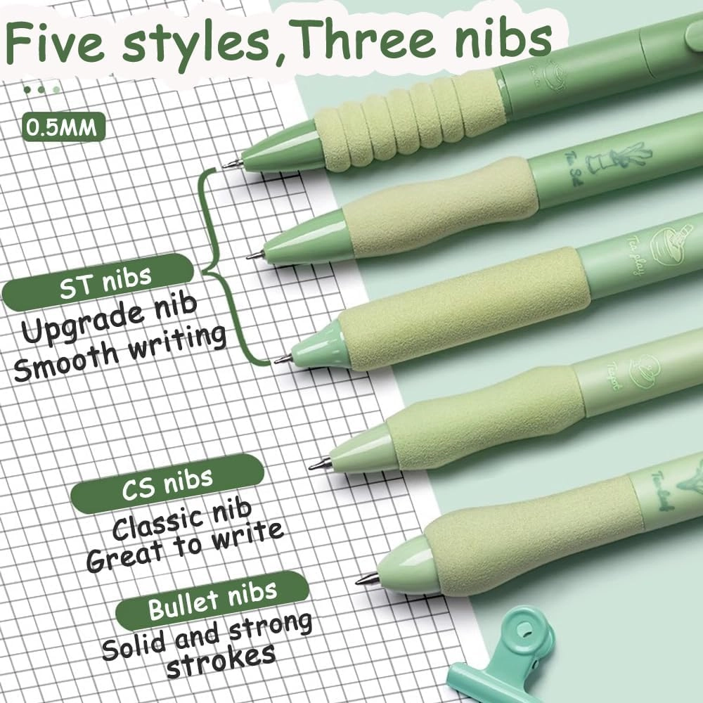COFFEE PEN - 5Pcs 0.5mm