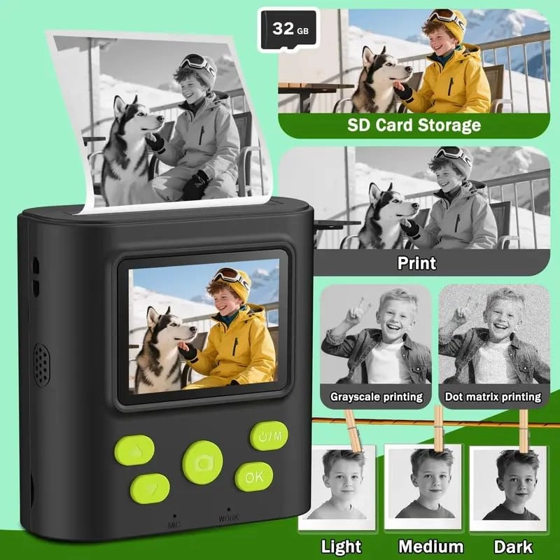 Instant Print Camera