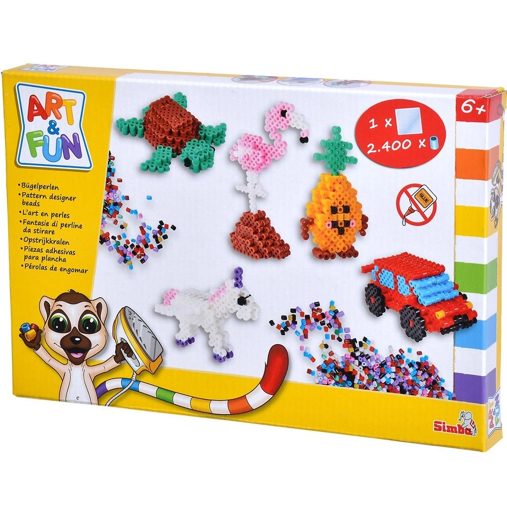 Simba Art And Fun Ironing Beads 3D - 2400 Beads