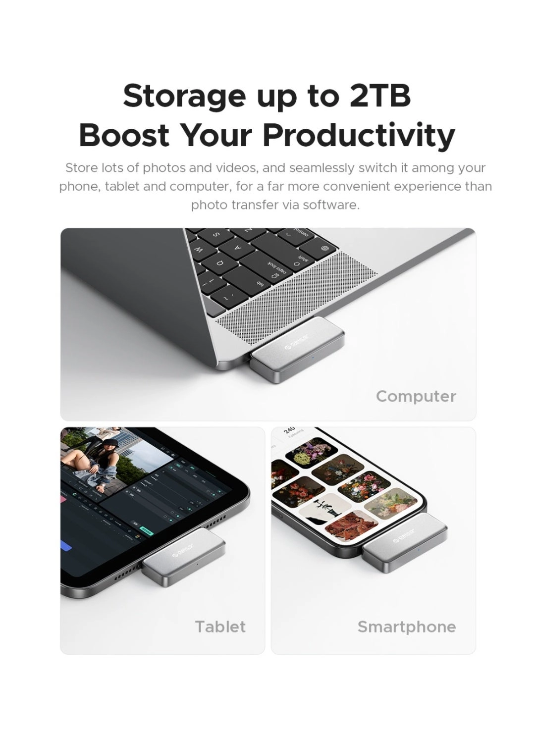 FlashPod - 2 TB + Portable Protection Case