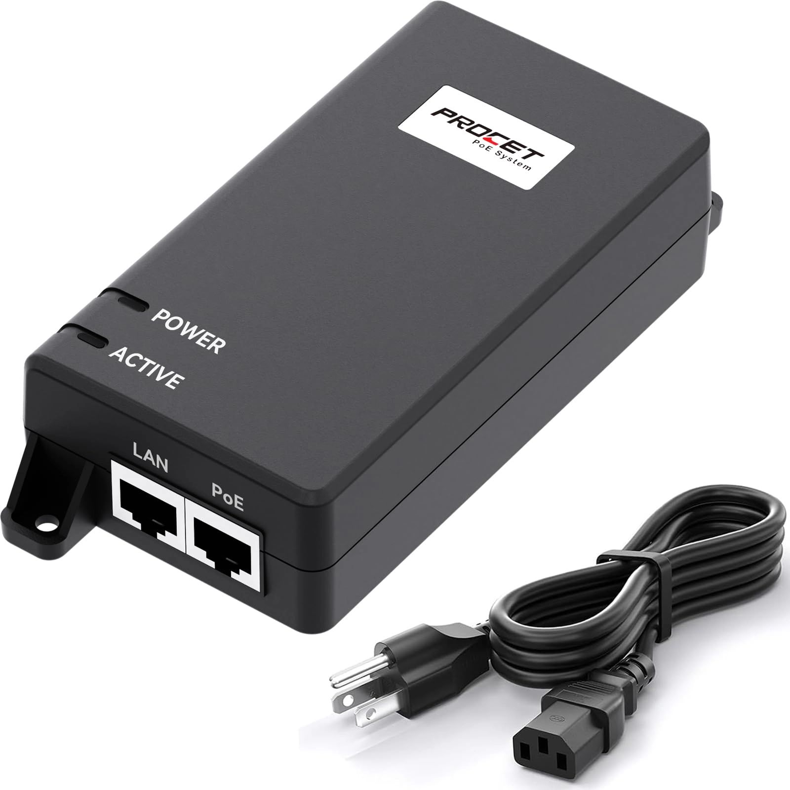 PT-PSE106GW - 55V 60W IEEE802.3af IEEE802.3at PoE++ 10/100/1000Mbps