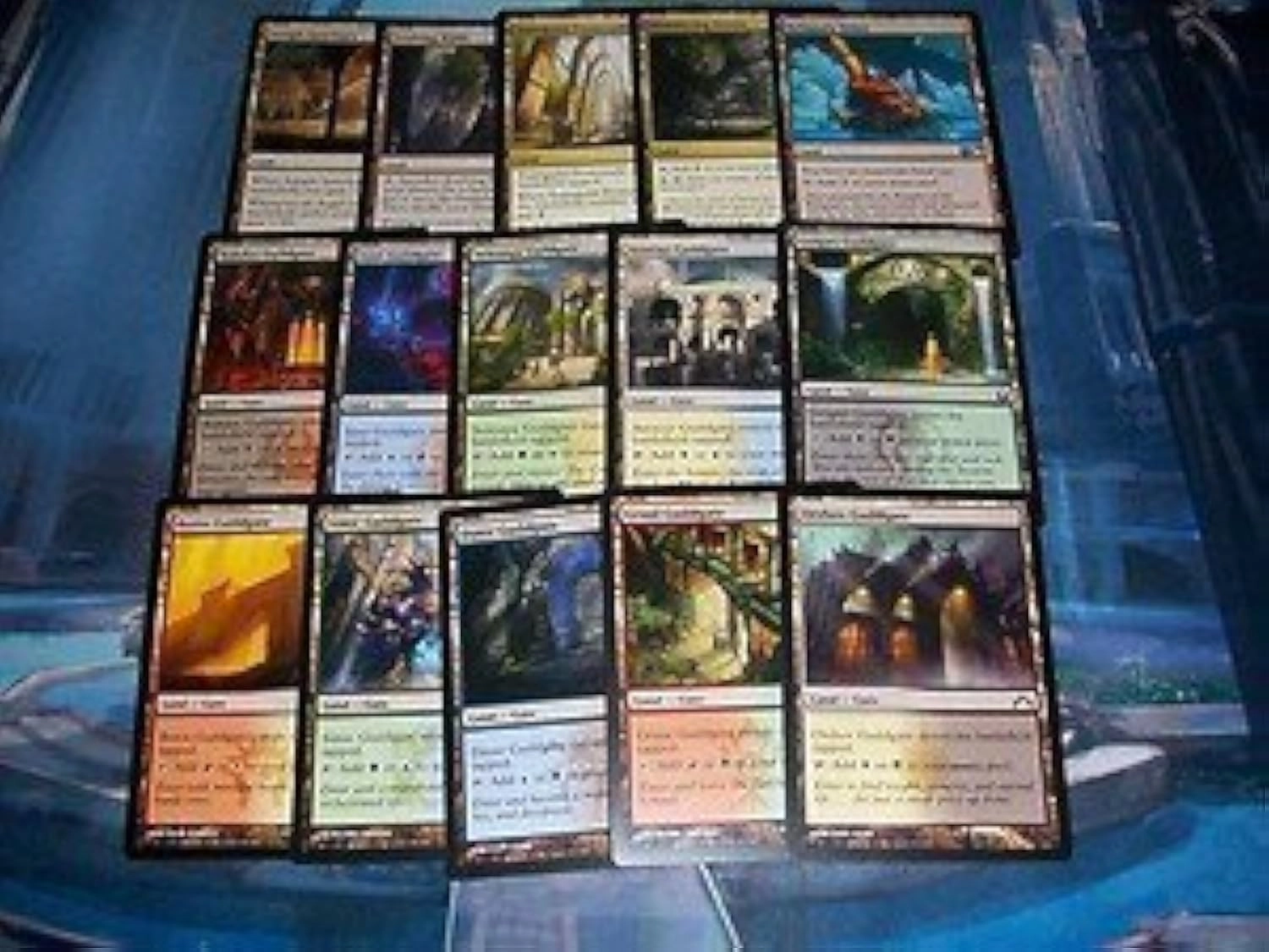 Magic: the Gathering 100 Non-BasicSpecial Lands - Multicoloured Collectible Card