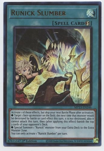 Yu-Gi-Oh! Anime Runick Slumber MP23-EN246