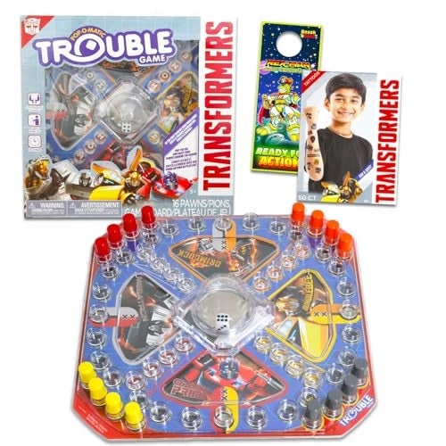 TRANSFORMERS Pop Up - Dice Temporary Tattoos Bundle