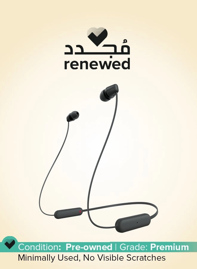 (Renewed) WI-C100 Wireless Headphone