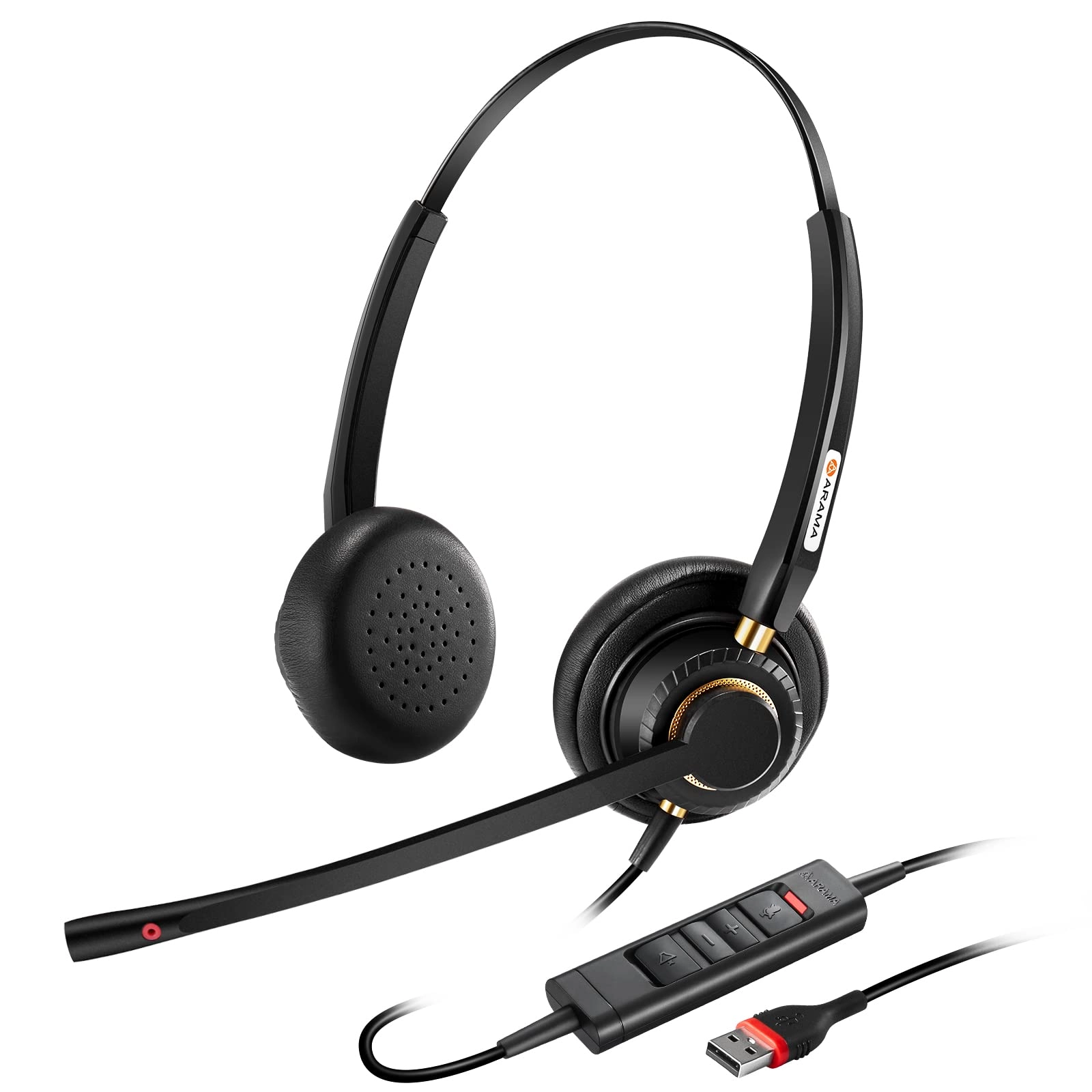 Arama A802USB Wired Headset