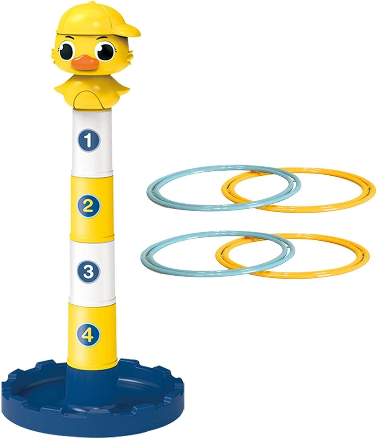 Stacking Cups Cartoon Duck - 4 pieces