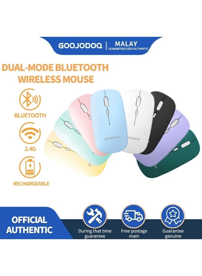 2-in-1 Bluetooth Mouse - 2.4GHz