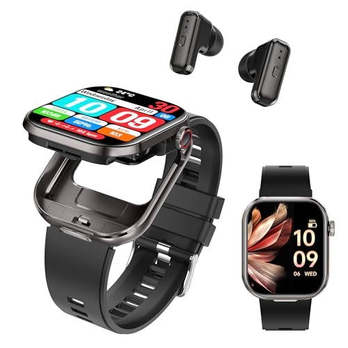 Smart Watch with Earbuds - 2.02"