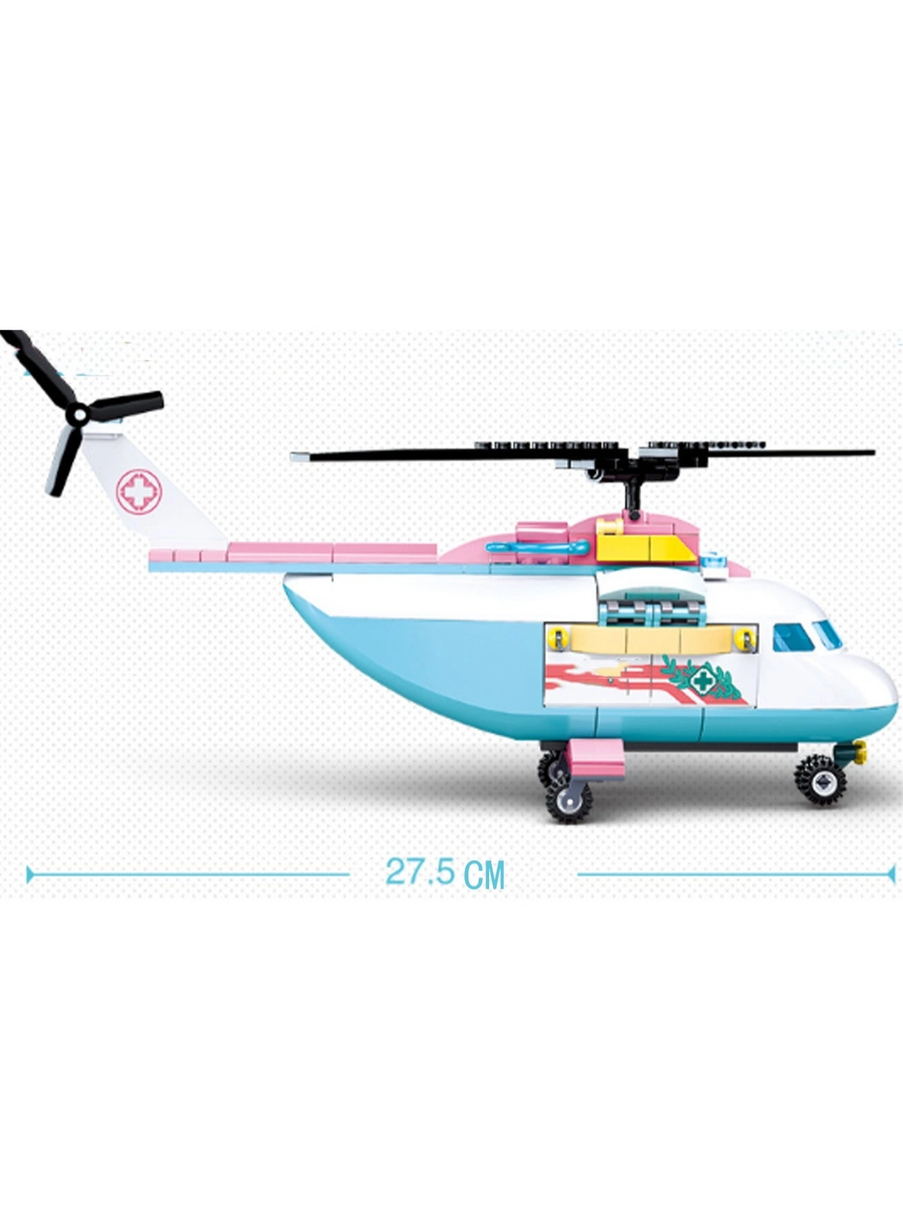 Medical Helicopter Model - 163pcs