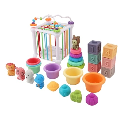Soft Stacking Building Blocks - Water Play 6 Colors