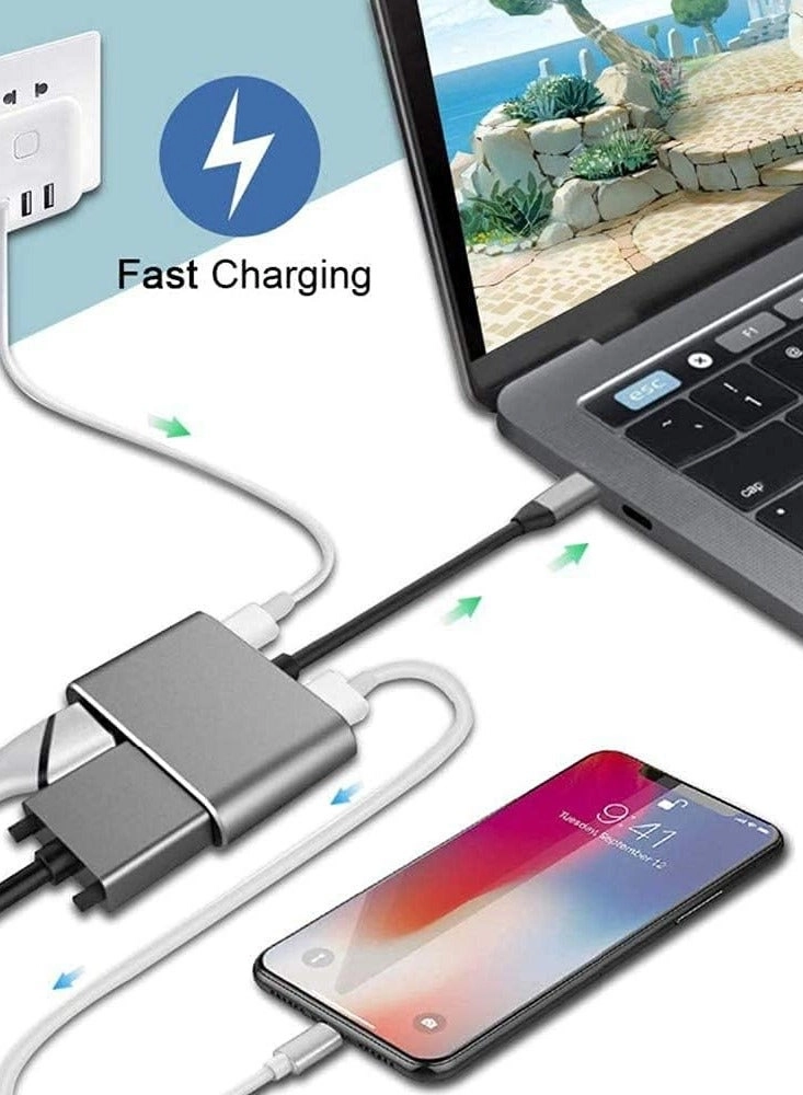 Type C Adapter Hub - USB 3.0 3840×2160@30Hz