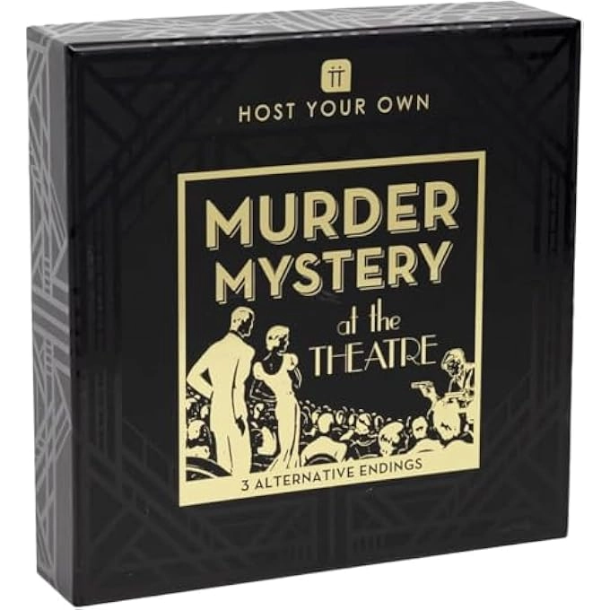 TALKING TABLES Host Your Own Murder Mystery: 1920s Dinner Party