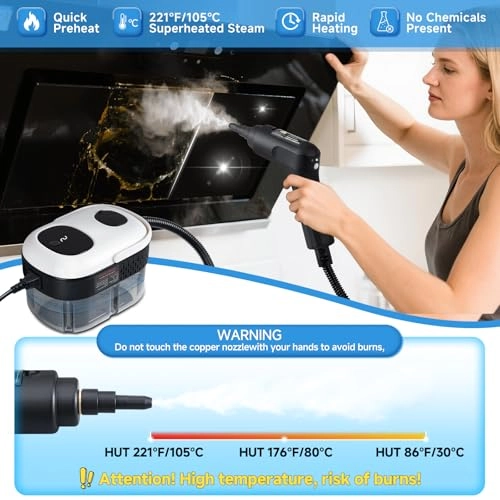 Steam Cleaner - 3Bar 1400 Milliliters