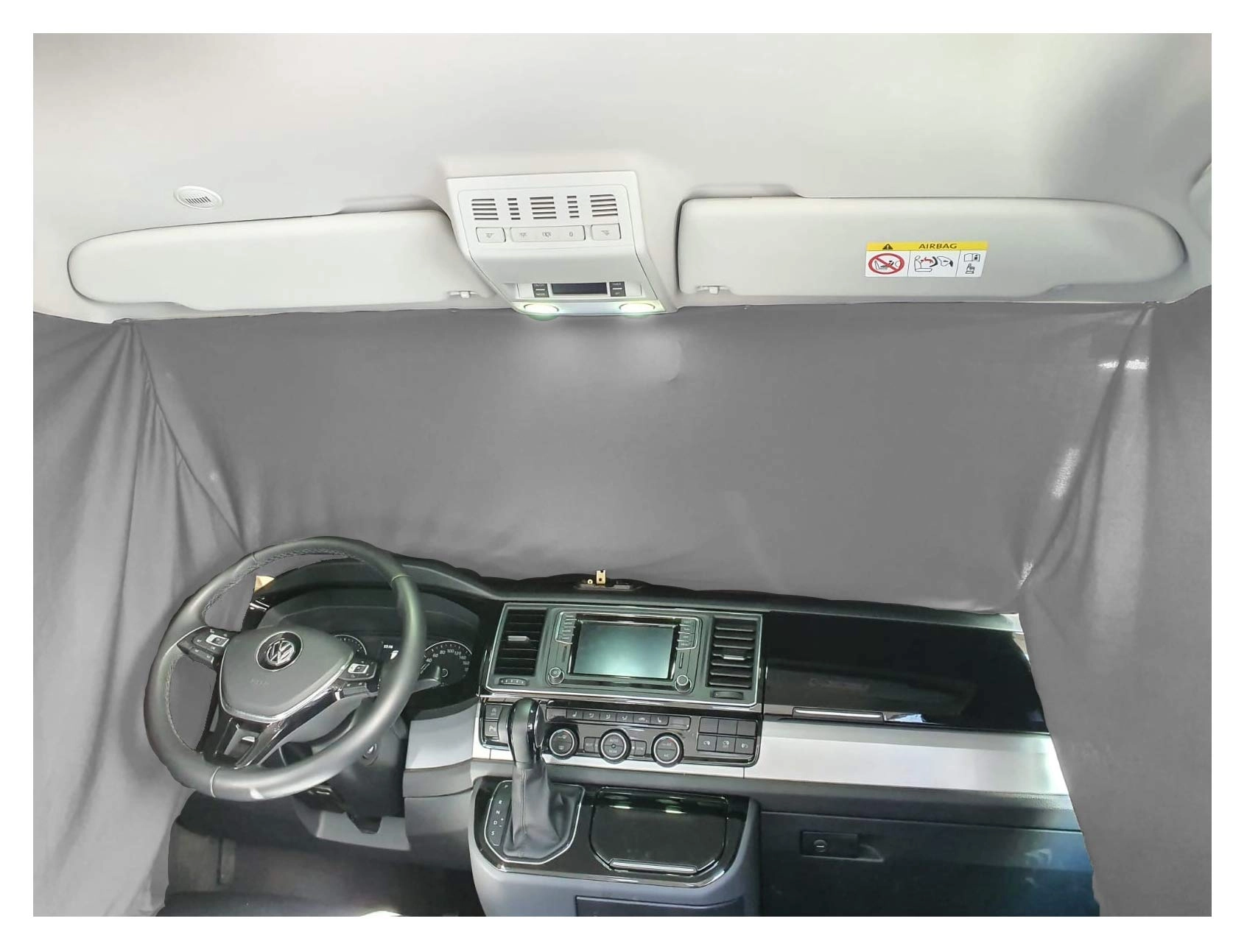 Bremer seat covers Blackout front panel curtain set - Fiat Ducato 2006